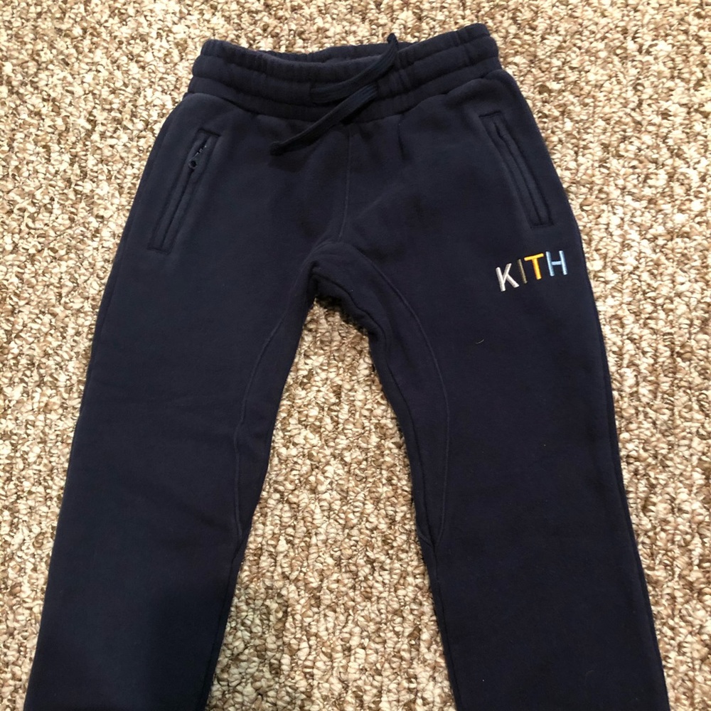 Kith Kids Navy Bleecker Pant - Size 6